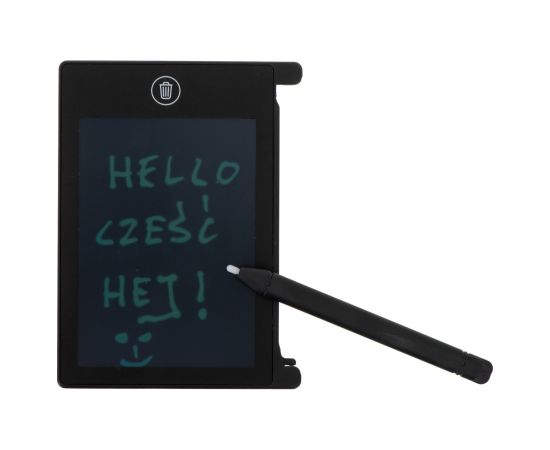 RoGer LCD Ultra Тонкий Записной Планшет 4.5" Черный