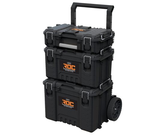 Keter Instrumentu kastu komplekts uz riteņiem ROC Pro Gear 2.0 Mobile System 64,8x47,8x87,2cm