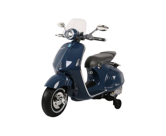 Lean Cars Blue Electric Scooter Vespa GTS 300