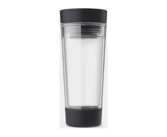 BRABANTIA Make & Take ceļojumu tējas krūze, 0.36 L, dark grey - 228766