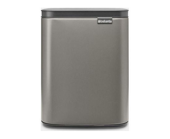 BRABANTIA atkritumu tvertne Bo, 7l, Platinum - 222924