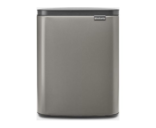 BRABANTIA atkritumu tvertne Bo,12l,Platinum - 230387