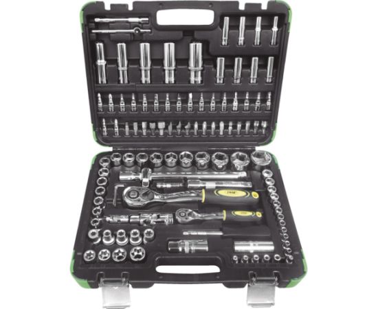 JBM Instrumentu muciņu komplekts seškanšu 108gb.1/4"+1/2" Наборы инструментов