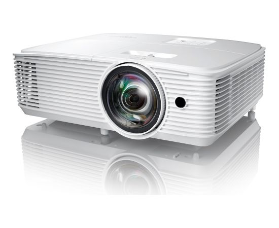 Optoma H117ST, DLP projector (white, WVGA, Full 3D, HDMI)