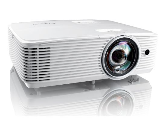 Optoma H117ST, DLP projector (white, WVGA, Full 3D, HDMI)