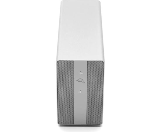 OWC Mercury Elite Pro Dual with 3-Port USB Hub, Drive Enclosure (silver, USB 10Gb/s External Storage Solution)