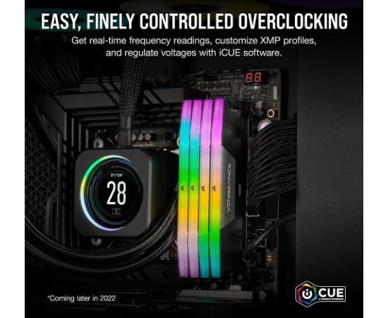 Corsair 32 GB DDR5-6400 Kit, memory (black, CMH32GX5M2B6400C36, Vengeance RGB)