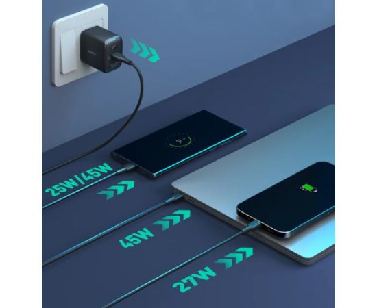 Aukey AUEKY PA-B2T Wall charger 1x USB-C Power Delivery 3.0 45W QC PPS