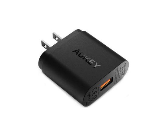AUKEY PA-T9 mobile device charger Universal Black AC, DC, USB Fast charging Indoor