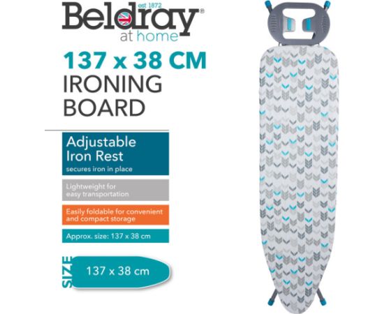 Beldray LA024398ARWEU7 137x38cm ironing board