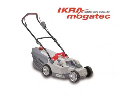 Аккумуляторная газонокосилка 40V 2.5Ah IKRA Mogatec IAM 40-3725 Полный комплект