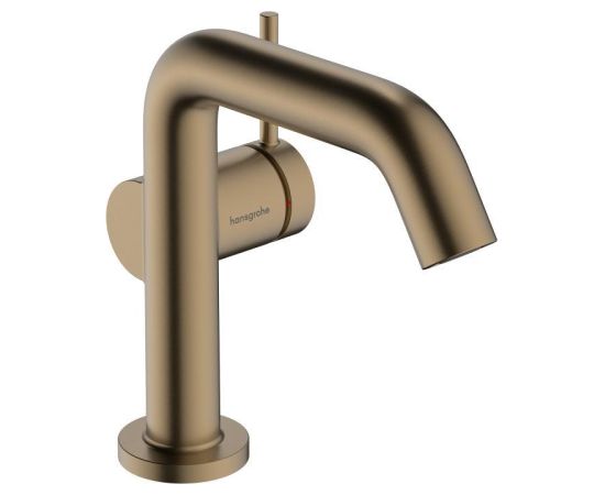 Hansgrohe izlietnes maisītājs Tecturis S 110 Fine CoolStart, ar push-open, EcoSmart+, brushed bronze