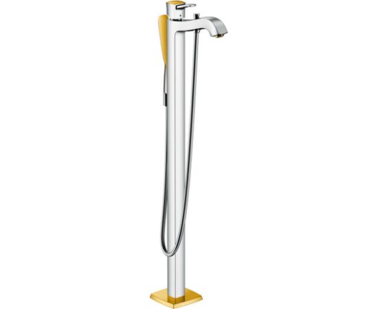 Hansgrohe brīvstāvošā vannas maisītāja Metropol Classic virsapmetuma daļa, hroms/zelts