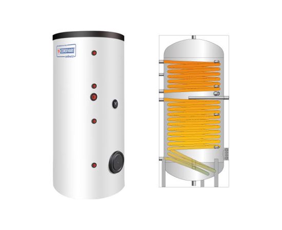 Cordivari karstā ūdens tvertne BOLLY2 ST FB WC 800  (1,6/2,7m2) Akumulācijas - Karstā ūdens tvertnes