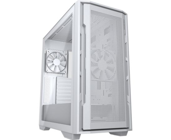 COUGAR | Uniface White| PC Case | Mid Tower / Mesh Front Panel / 2 x ARGB Fans / TG Left Panel