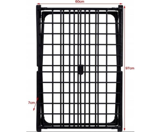 PROMIS MILANO laundry dryer, foldable, additional 4 wings, black