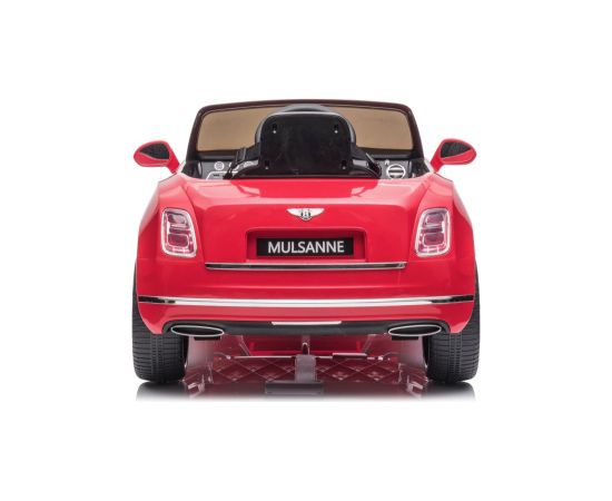 Lean Cars Battery Car Bentley Mulsanne Red Painted