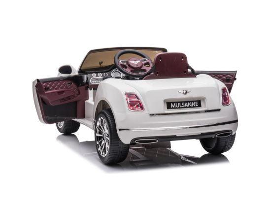 Lean Cars Battery Car Bentley Mulsanne White