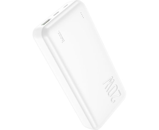 External battery Power Bank Hoco J87A Type-C PD 20W+Quick Charge 3.0 20000mAh white