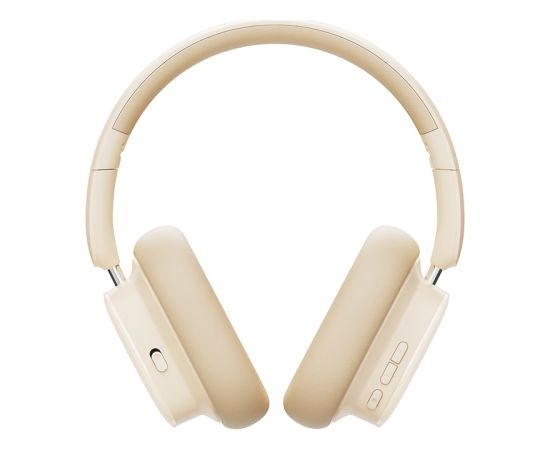 Baseus Wireless Bluetooth 5.3 Over-Ear Noise-Cancelling Headphones Bowie H1i, White