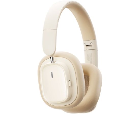 Baseus Wireless Bluetooth 5.3 Over-Ear Noise-Cancelling Headphones Bowie H1i, White