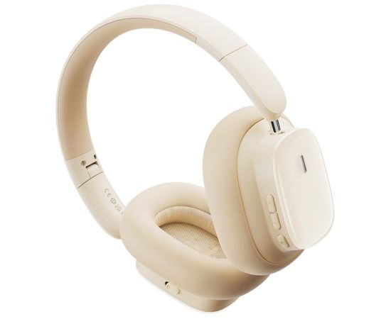 Baseus Wireless Bluetooth 5.3 Over-Ear Noise-Cancelling Headphones Bowie H1i, White