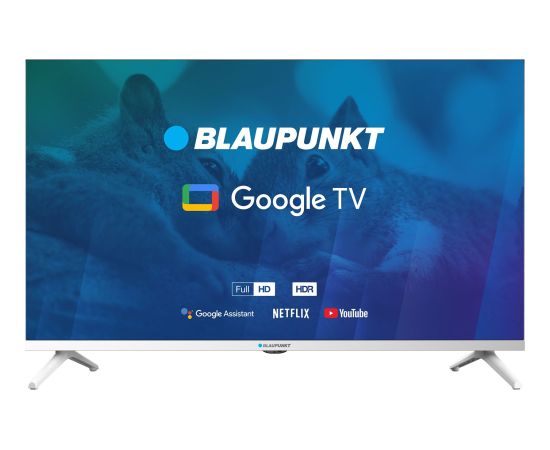 TV 32" Blaupunkt 32FBG5010S Full HD DLED, GoogleTV, Dolby Digital Plus, WiFi 2,4-5GHz, BT, white