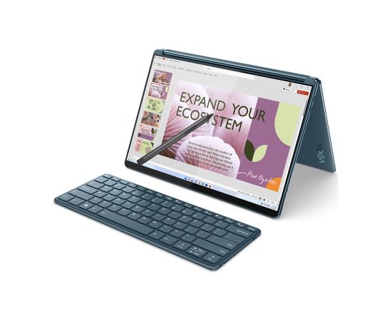 Lenovo Yoga 9 i7-1355U Hybrid (2-in-1) 33.8 cm (13.3") Touchscreen 2.8K Intel® Core™ i7 16 GB LPDDR5x-SDRAM 1 TB SSD Wi-Fi 6E (802.11ax) Windows 11 Home Teal
