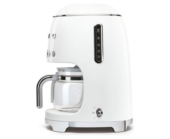 Smeg Drip Coffee Machine White DCF02WHEU