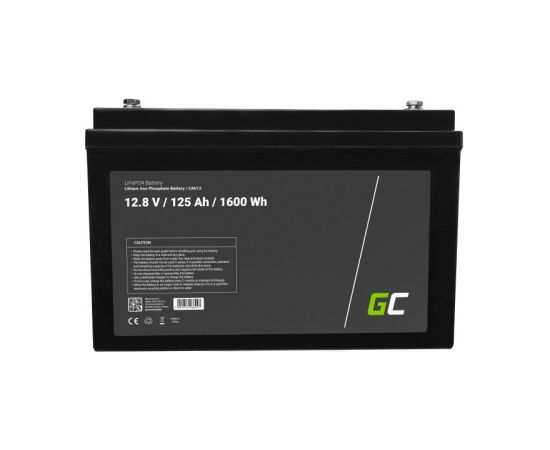 Green Cell CAV13 vehicle battery Lithium Iron Phosphate (LiFePO4) 125 Ah 12.8 V Marine / Leisure