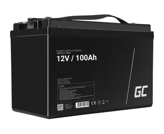 Green Cell AGM30 vehicle battery Sealed Lead Acid (VRLA) 100 Ah 12 V Marine / Leisure