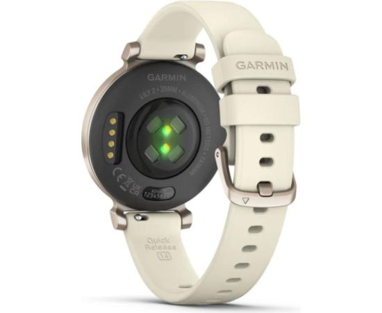 (ir veikalā) Viedpulkstenis Garmin Lily 2 Cream Gold / Coconut