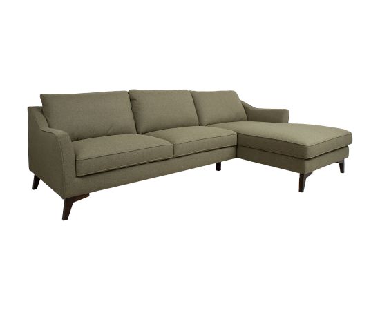 Corner sofa BIRGIT RC, olive green