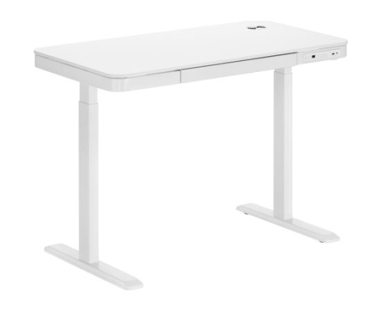 Adjustable Height Table Up Up Balder II White
