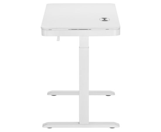 Adjustable Height Table Up Up Balder II White