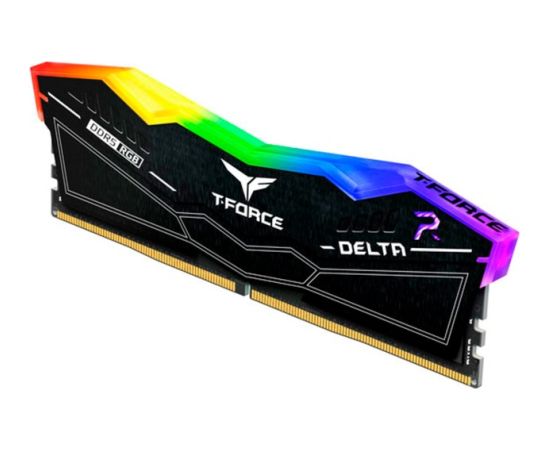 Team Group DDR5 - 48GB - 7200 - CL - 34 (2x 24 GB) dual kit, RAM (black, FF3D548G7200HC34ADC01, Delta RGB, INTEL XMP)