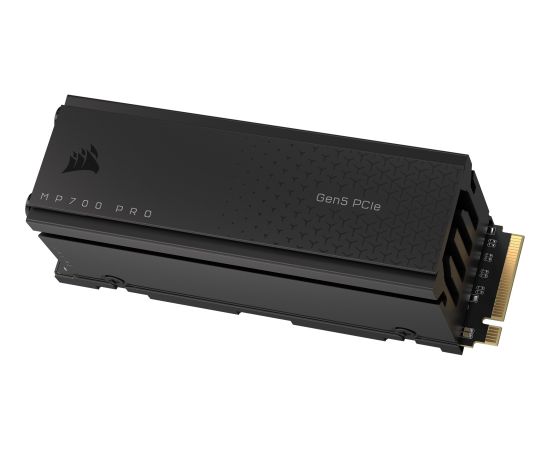 Corsair MP700 PRO 1 TB, SSD (PCIe 5.0 x4 | NVMe 2.0 | M.2 2280, with air cooler) SSD Cietie Diski (Solid state drive)
