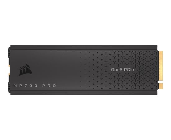 Corsair MP700 PRO 1 TB, SSD (PCIe 5.0 x4 | NVMe 2.0 | M.2 2280, with air cooler) SSD Cietie Diski (Solid state drive)