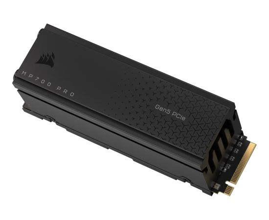 Corsair MP700 PRO 1 TB, SSD (PCIe 5.0 x4 | NVMe 2.0 | M.2 2280, with air cooler) SSD Cietie Diski (Solid state drive)