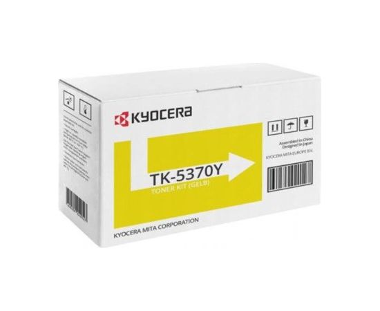 Kyocera TK-5370Y (1T02YJANL0) Toner Cartridge, Yellow