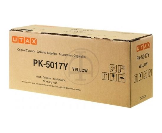 Triumph-Adler/Utax toner cartridge yellow PK-5017Y (1T02TVAUT0/1T02TVATA0)