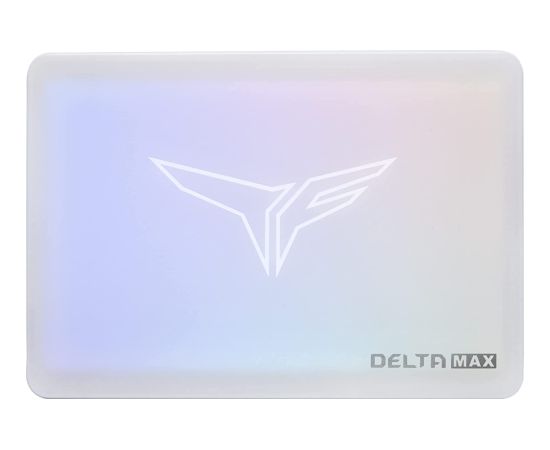 Team Group DELTA MAX LITE RGB 512 GB, SSD (white, SATA 6 Gb/s, 2.5")