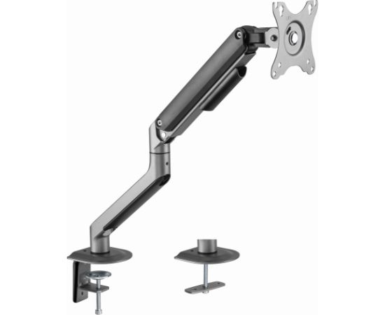 Gembird MA-DA1-05 Desk mounted adjustable monitor arm, 17”-32”, up to 9 kg, space grey