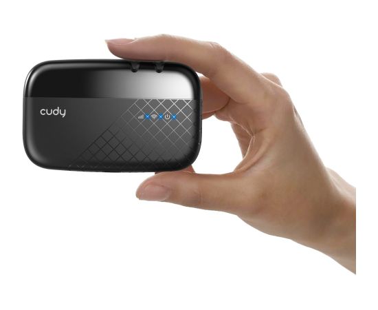 Cudy MF4 wireless router Single-band (2.4 GHz) 4G Black