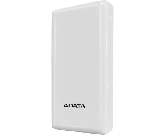 A-data POWER BANK USB 20000MAH WHITE PBC20-WH ADATA