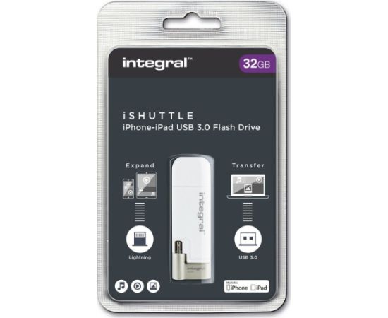 Pendrive Integral iShuttle, 32 GB  (INFD32GBISHUTTLE)