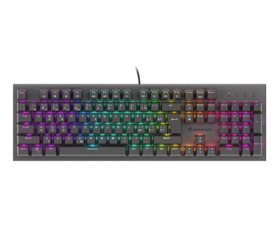 Klaviatūra Genesis Thor 303 Outemu Red (NKG-1876) Klaviatūras