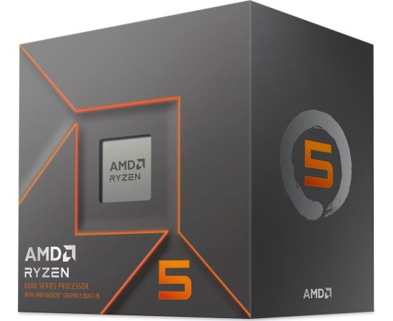 AMD Ryzen 5 8500G 6C/12T Socket AM5 3.8/5.0GHz Max 22MB 65W AM5 processor (boxed version) CPU Desktop