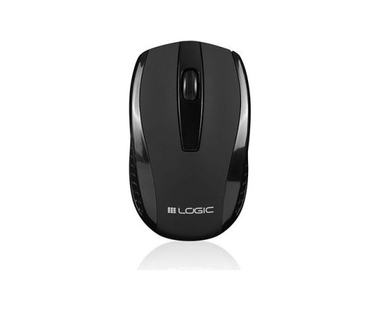 Logic 3 Logic LM-31W Wireless 2.4Ghz Bezvadu Datora Pele ar 1200 DPI Melna