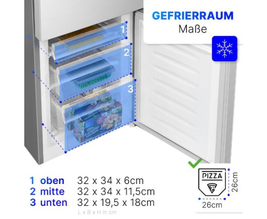 Refrigerator Bomann KG7352IX